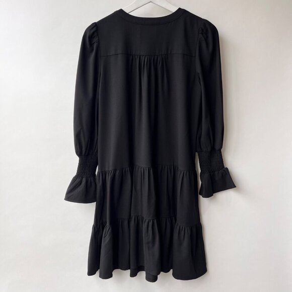 Pomander Place Poplin Kenzo dress, black, Size S - Picture 5 of 10